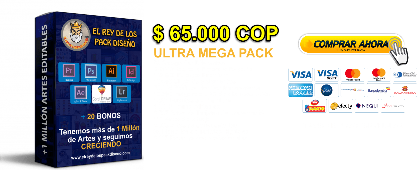 El Rey de los Pack Diseño